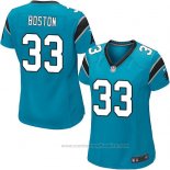 Camiseta NFL Game Mujer Carolina Panthers Boston Azul