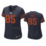 Camiseta NFL Game Mujer Chicago Bears Cole Kmet Throwback Azul