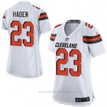 Camiseta NFL Game Mujer Cleveland Browns Haden Blanco