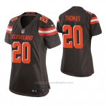 Camiseta NFL Game Mujer Cleveland Browns Tavierre Thomas Marron