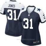 Camiseta NFL Game Mujer Dallas Cowboys Jones Azul Blanco