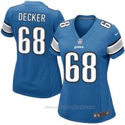 Camiseta NFL Game Mujer Detroit Lions Decker Azul