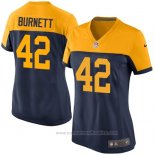 Camiseta NFL Game Mujer Green Bay Packers Burnett Negro Amarillo