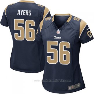 Camiseta NFL Game Mujer Los Angeles Rams Ayers Negro