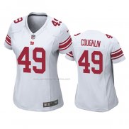 Camiseta NFL Game Mujer New York Giants Carter Coughlin Blanco