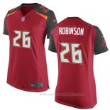 Camiseta NFL Game Mujer Tampa Bay Buccaneers Robinson Rojo