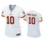 Camiseta NFL Game Mujer Washington Redskins Antonio Gandy Golden Blanco