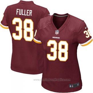 Camiseta NFL Game Mujer Washington Redskins Fuller Rojo