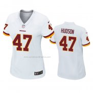 Camiseta NFL Game Mujer Washington Redskins Khaleke Hudson Blanco