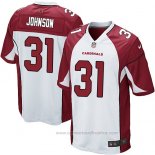 Camiseta NFL Game Nino Arizona Cardinals Johnson Blanco Rojo