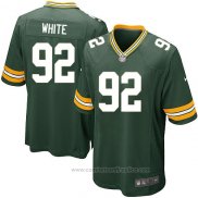 Camiseta NFL Game Nino Green Bay Packers White Verde Militar