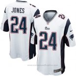 Camiseta NFL Game Nino New England Patriots Jones Blanco