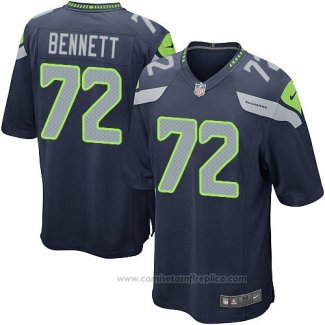 Camiseta NFL Game Nino Seattle Seahawks Bennett Azul Oscuro