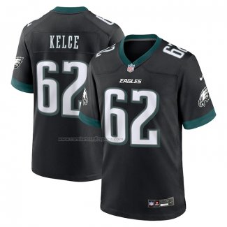 Camiseta NFL Game Philadelphia Eagles Jason Kelce Alterno Negro