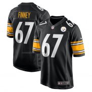 Camiseta NFL Game Pittsburgh Steelers B J Finney Negro