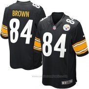 Camiseta NFL Game Pittsburgh Steelers Brown Negro