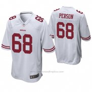 Camiseta NFL Game San Francisco 49ers Mike Person Blanco