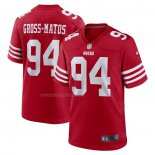 Camiseta NFL Game San Francisco 49ers Yetur Gross-Matos Rojo