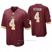 Camiseta NFL Game Washington Redskins Case Keenum Rojo