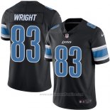 Camiseta NFL Legend Detroit Lions Wright Negro