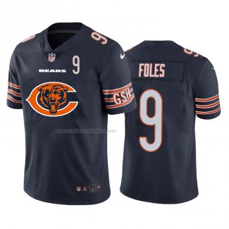 Camiseta NFL Limited Chicago Bears Foles Big Logo Number Azul