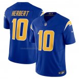 Camiseta NFL Limited Los Angeles Chargers Justin Herbert Vapor F.U.S.E. Azul2