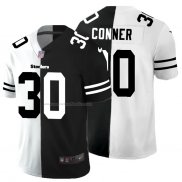 Camiseta NFL Limited Pittsburgh Steelers Conner White Black Split