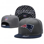 Gorra New England Patriots 9FIFTY Snapback Gris