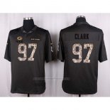 Camiseta NFL Anthracite Green Bay Packers Clark 2016 Salute To Service