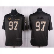 Camiseta NFL Anthracite Green Bay Packers Clark 2016 Salute To Service