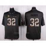 Camiseta NFL Anthracite Pittsburgh Steelers Harris 2016 Salute To Service