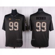 Camiseta NFL Anthracite San Francisco 49ers Buckner 2016 Salute To Service