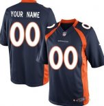 Camiseta NFL Denver Broncos Personalizada Azul