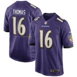 Camiseta NFL Game Baltimore Ravens Deanthony Thomas Violeta