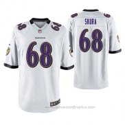 Camiseta NFL Game Baltimore Ravens Matt Skura Blanco