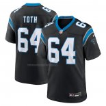 Camiseta NFL Game Carolina Panthers Brett Toth Negro