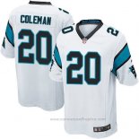 Camiseta NFL Game Carolina Panthers Coleman Blanco