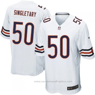 Camiseta NFL Game Chicago Bears Singletary Blanco