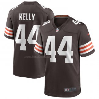 Camiseta NFL Game Cleveland Browns Leroy Kelly Retired Marron