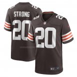 Camiseta NFL Game Cleveland Browns Pierre Strong Marron