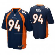 Camiseta NFL Game Denver Broncos 94 Mctelvin Agim Azul