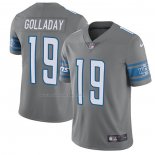 Camiseta NFL Game Detroit Lions 19 Kenny Golladay Gris