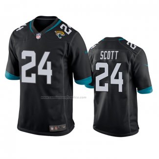 Camiseta NFL Game Jacksonville Jaguars Josiah Scott Negro