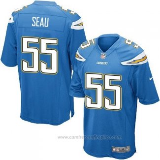 Camiseta NFL Game Los Angeles Chargers Seau Azul