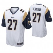 Camiseta NFL Game Los Angeles Rams Darrell Henderson Blanco