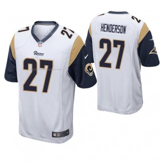 Camiseta NFL Game Los Angeles Rams Darrell Henderson Blanco