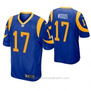 Camiseta NFL Game Los Angeles Rams Robert Woods Azul Amarillo