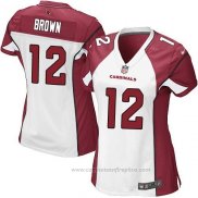 Camiseta NFL Game Mujer Arizona Cardinals Brown Blanco Rojo