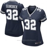 Camiseta NFL Game Mujer Dallas Cowboys Scandrick Azul