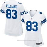 Camiseta NFL Game Mujer Dallas Cowboys Williams Blanco